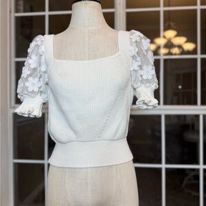 French Connection Sweater Top – Women’s | White
